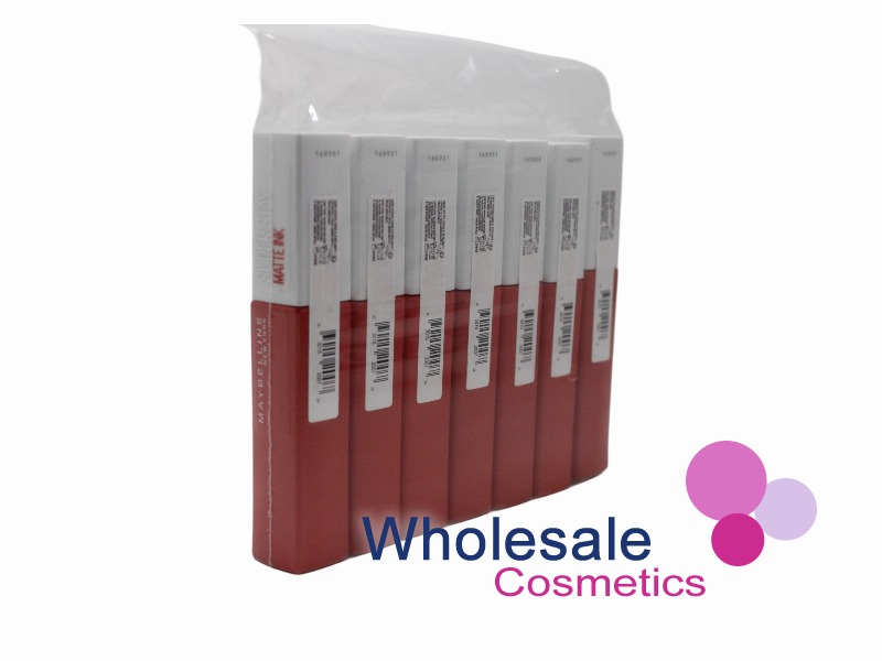 7 x Maybelline Superstay Matte Ink Liquid Lipstick - 445 ENERGIZER